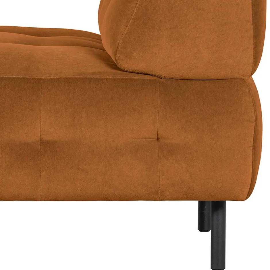 Samtsessel in Hellbraun - Mindnight^Wohnen Hot