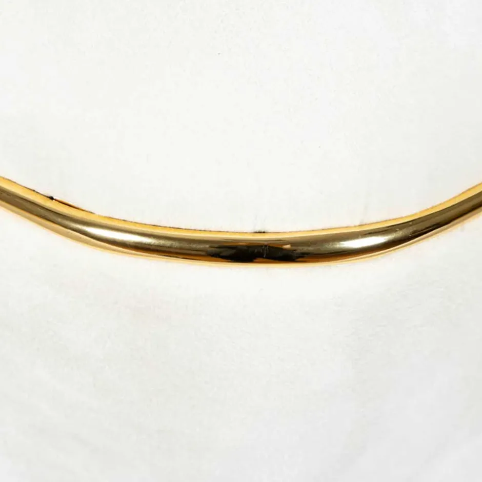 Samtvelours Hocker in Cremeweiß - Cedrom^Wohnen Outlet