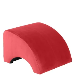 Wohnen Samtvelours Lesesessel in Rot - Haniata