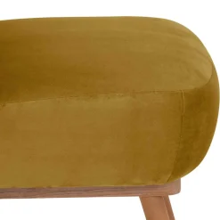 Samtvelours Polstersessel in Gelb und Erle - Ranalda^Wohnen Online