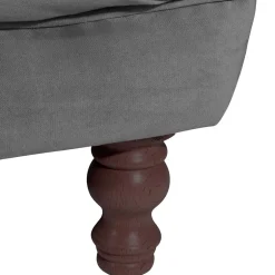 Samtvelours Wohnzimmercouch im Barockstil - Sicilianu^Wohnen Discount