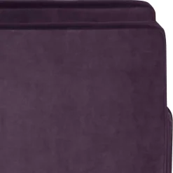 Samtvelours Wohnzimmersessel in Dunkellila - Adagiona^Wohnen Clearance