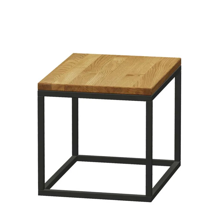 3-Satz Beistelltisch aus Wildeiche - Deliana (dreiteilig)^Wohnen Sale