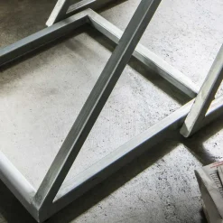 Wohnen 2-Satz Beistelltisch mit Z-Gestell - Matiro (zweiteilig)