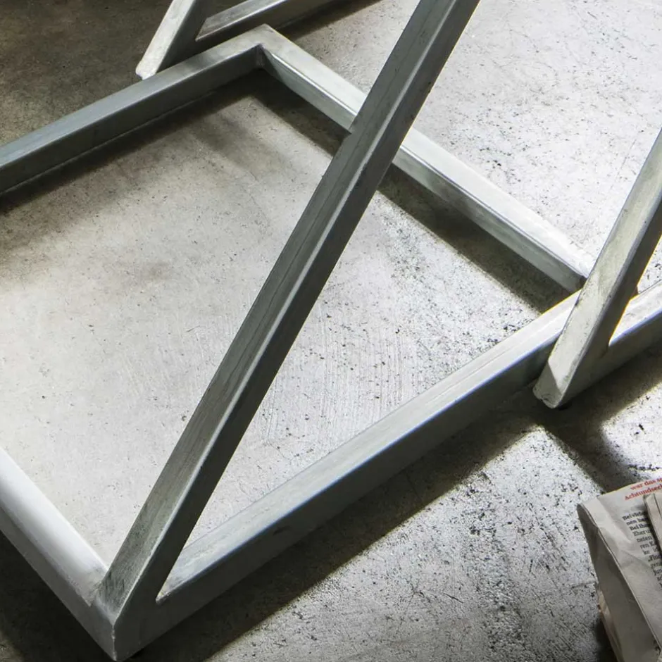 Wohnen 2-Satz Beistelltisch mit Z-Gestell - Matiro (zweiteilig)