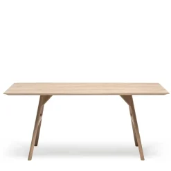 Wohnen Scandi Chic Eichentisch in Bianco geölt - Ravona