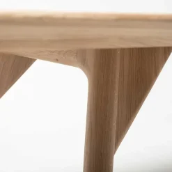 Wohnen Scandi Chic Eichentisch in Bianco geölt - Ravona