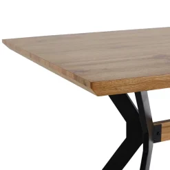 Wohnen Scandi Chic Essgruppe mit Polsterstühlen - Coestra (fünfteilig)