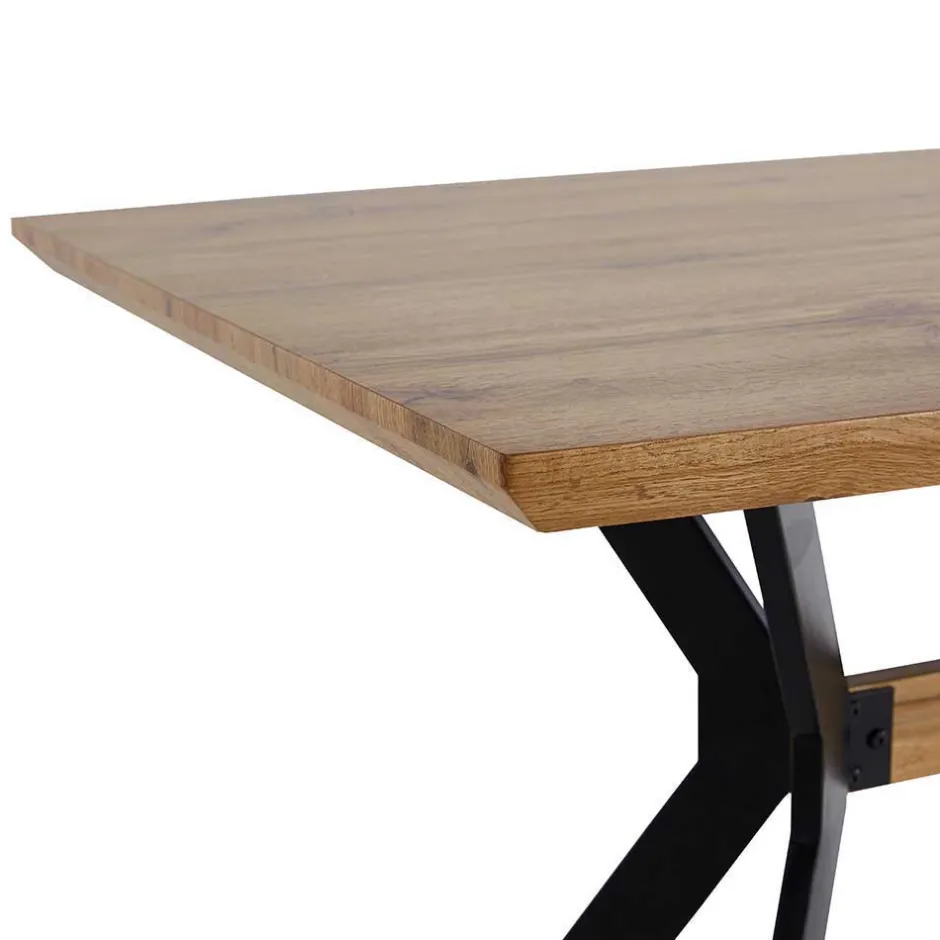 Wohnen Scandi Chic Essgruppe mit Polsterstühlen - Coestra (fünfteilig)