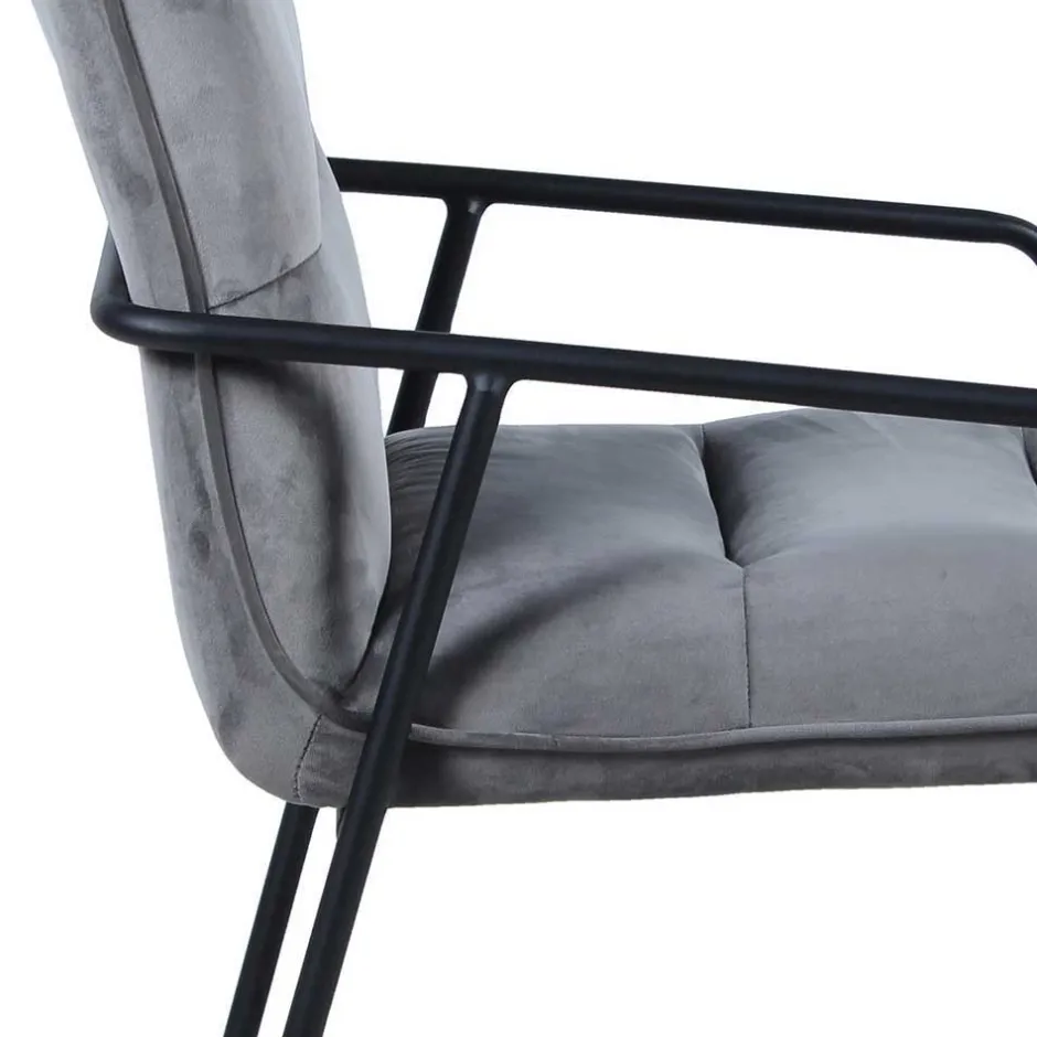 Wohnen Scandi Chic Essgruppe mit Polsterstühlen - Coestra (fünfteilig)