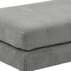 Scandi Chic Hocker in Anthrazit Cord - Lidio^Wohnen Best