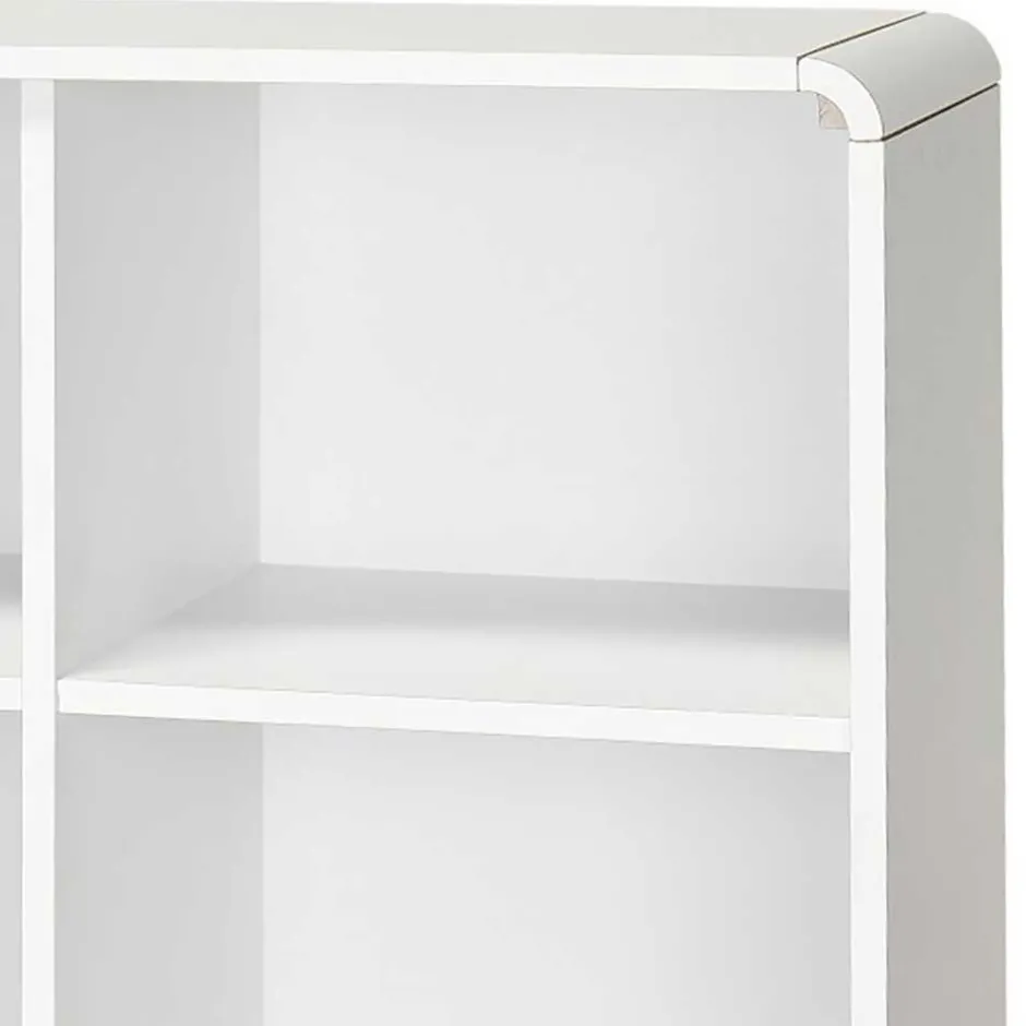 Scandi Chic Regal in Weiß mit Eiche - Kolreva^Wohnen Clearance