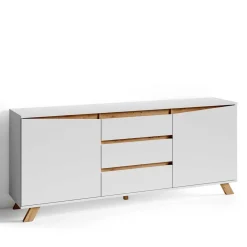 Scandi Chic Sideboard in Weiß - Cady^Wohnen Online