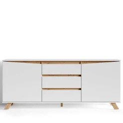 Scandi Chic Sideboard in Weiß - Cady^Wohnen Online