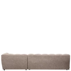 Wohnen Scandi Ecksofa in Hellbraun meliert - Niklai