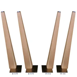 Scandi Esstisch aus Sungkai Holz - Cinisella^Wohnen New