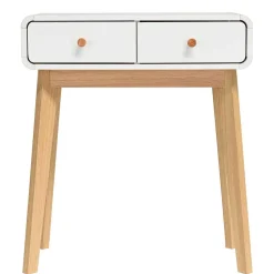 Scandi Konsolentisch mit zwei Schubladen - Kolreva^Wohnen Discount