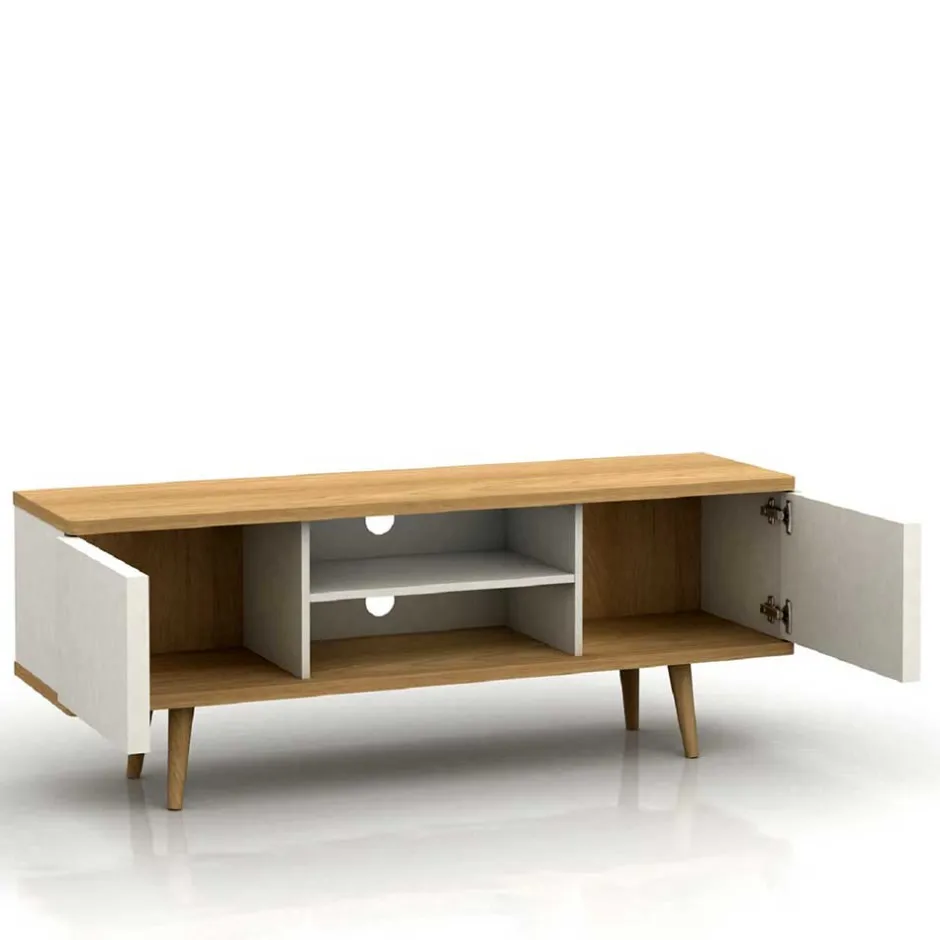 Wohnen Scandi TV Unterschrank zweifarbig - Jendren