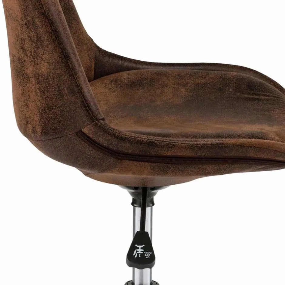 Schalensitz Drehstuhl in Braun - Ostora^Wohnen Hot