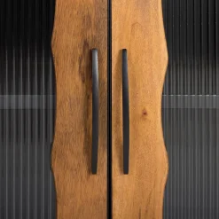 Wohnen Schiebetüren Sideboard mit Riffelglas - Aglia