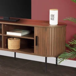 Schiebetüren-Lowboard für TV im Scandi Chic - Arura^Wohnen Hot