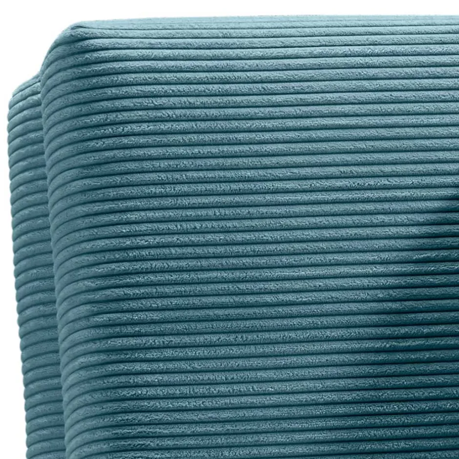 Wohnen Schlafsessel in Petrol aus Cord - Geraldo