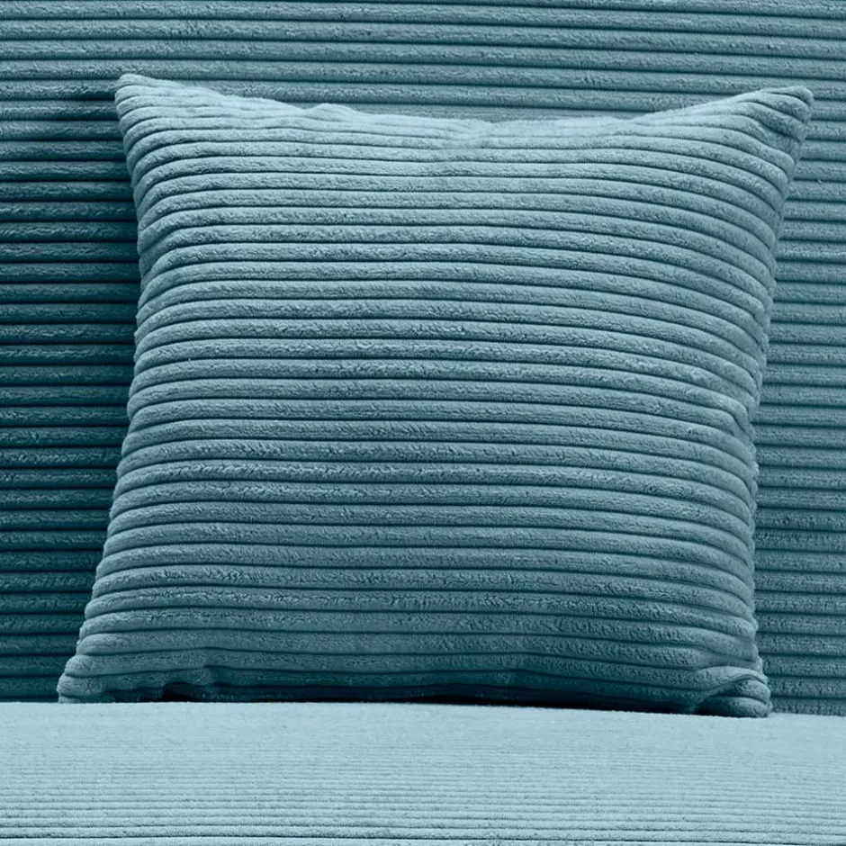 Wohnen Schlafsessel in Petrol aus Cord - Geraldo