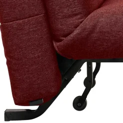 Schlafsofa in Rot Stoffbezug - Surci^Wohnen Best