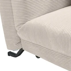 Wohnen Schlafsofa zum Ausziehen in Beige Cord - Zentra