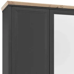 Schlafzimmer Bettanlage und Schrank Set - Zenuvra (vierteilig)^Wohnen Outlet