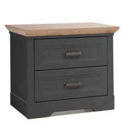 Schlafzimmer Bettanlage und Schrank Set - Zenuvra (vierteilig)^Wohnen Outlet