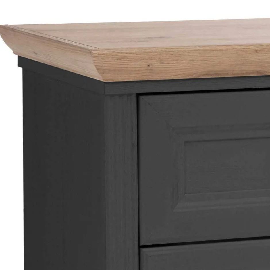 Schlafzimmer Bettanlage und Schrank Set - Zenuvra (vierteilig)^Wohnen Outlet