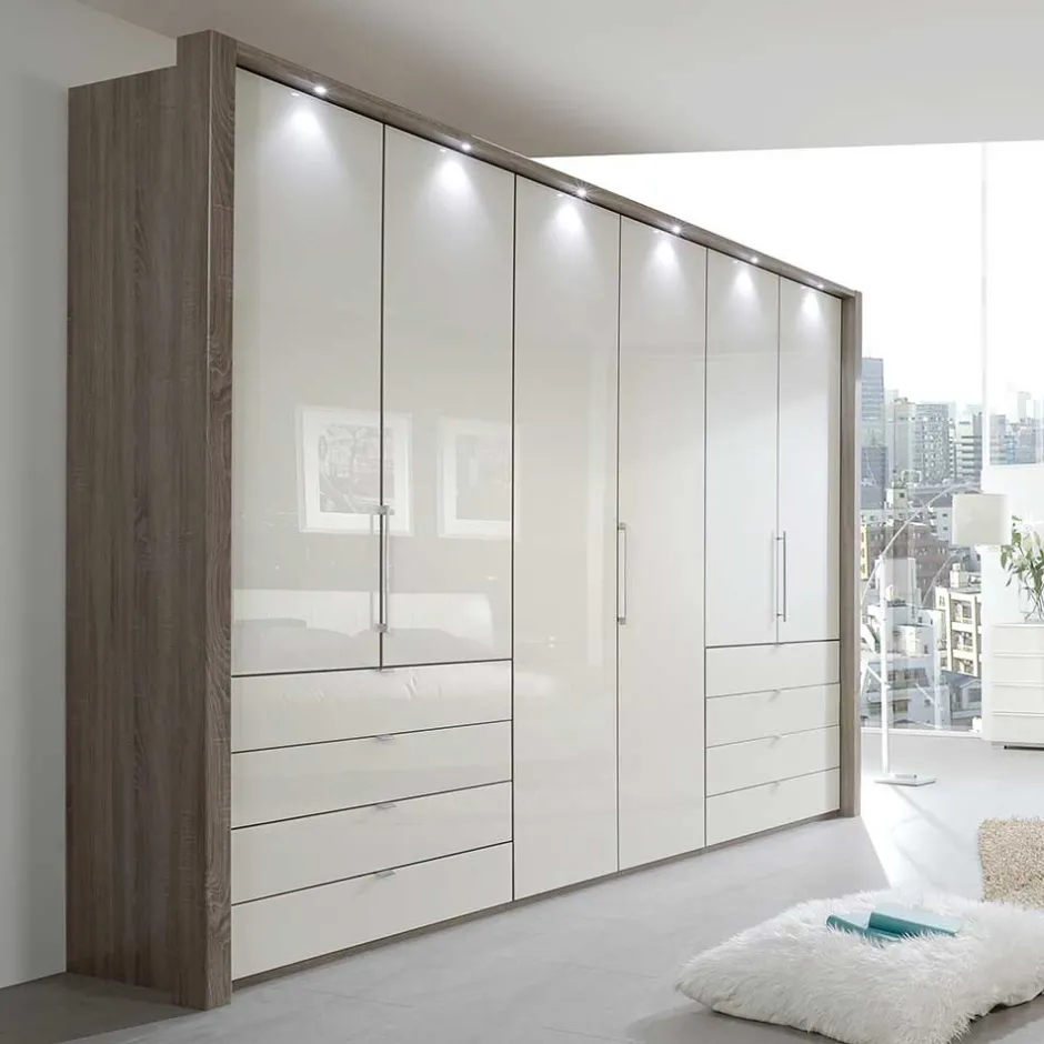 Wohnen Schlafzimmer Einrichtung Möbelset - Devanico (vierteilig)