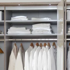 Wohnen Schlafzimmer Komplettset Crenba in Creme (vierteilig)