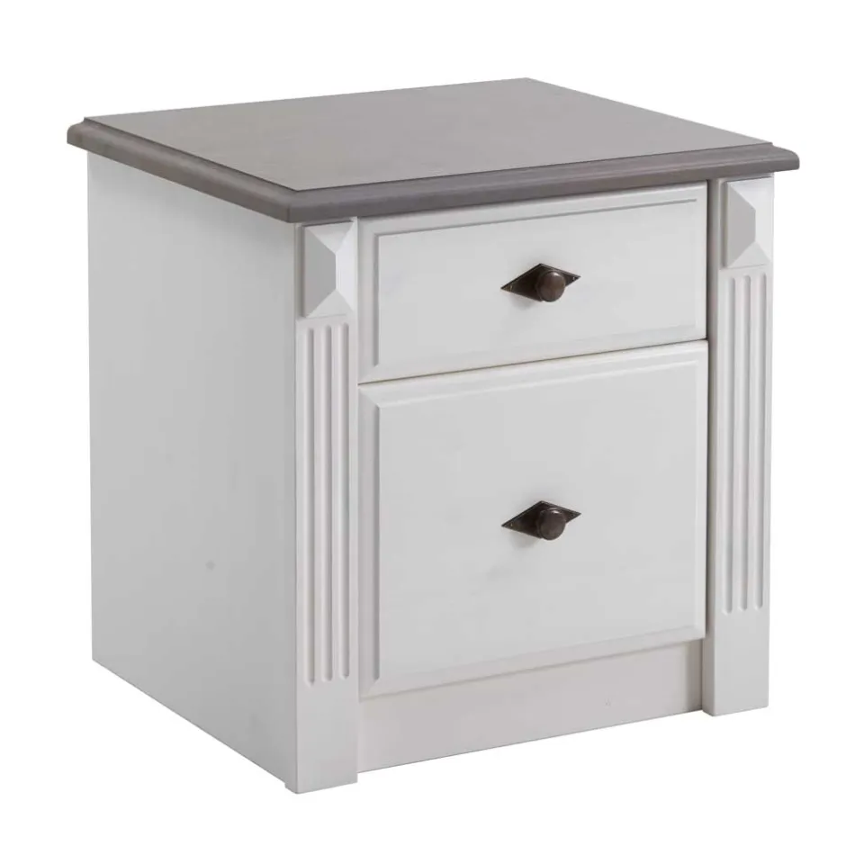 Schlafzimmer Komplettset Caneon im Landhausstil (vierteilig)^Wohnen Discount