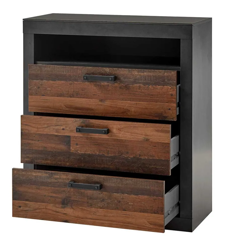 Schlafzimmer Möbelset mit Kommode - Timuras (vierteilig)^Wohnen New