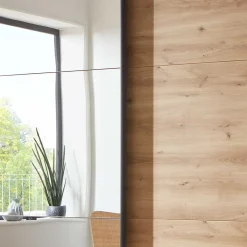 Wohnen Schlafzimmer Schiebetürenschrank mit Spiegel - Brusetta