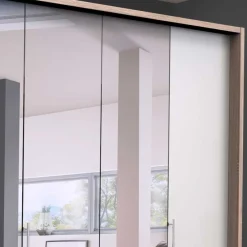 Wohnen Schlafzimmer Schrank mit großer Spiegel Fläche - Bosays III