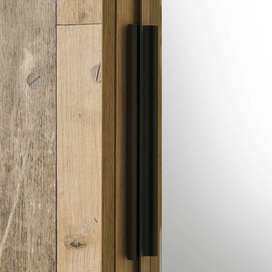 Wohnen Schlafzimmer Set in Altholz Optik - Naiavio (sechsteilig)