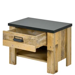 Wohnen Schlafzimmer Set in Altholz Optik - Naiavio (sechsteilig)