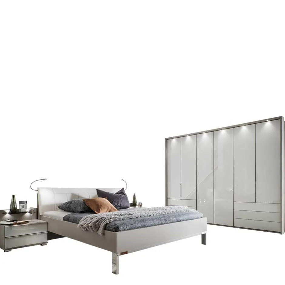 Wohnen Schlafzimmer Set zweifarbig - Tumiva (vierteilig)