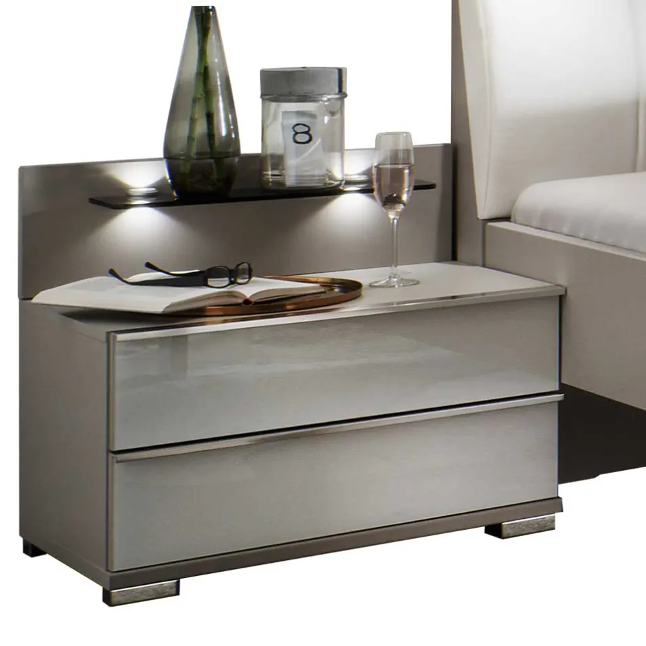 Wohnen Schlafzimmer Set zweifarbig - Tumiva (vierteilig)