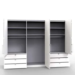 Wohnen Schlafzimmer Set zweifarbig - Tumiva (vierteilig)