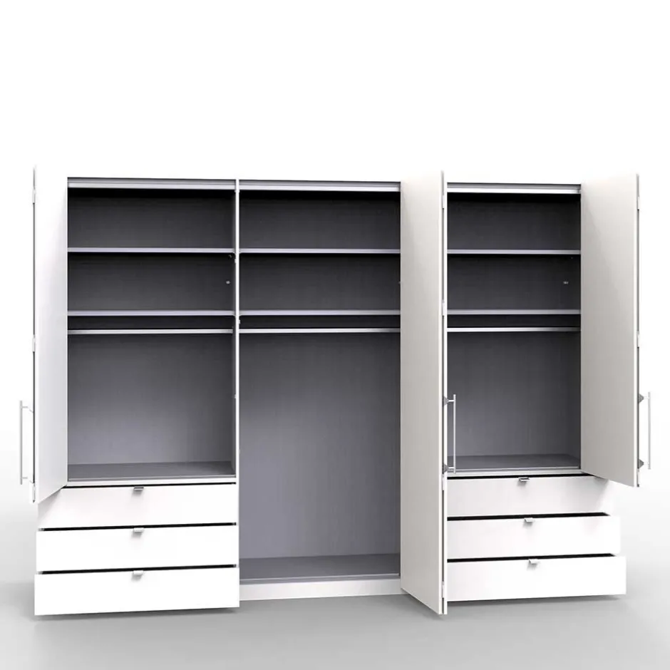 Wohnen Schlafzimmer Set zweifarbig - Tumiva (vierteilig)