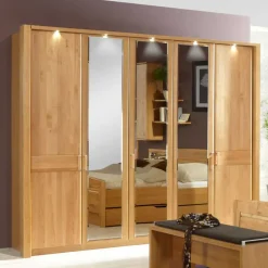 Wohnen Schlafzimmer Tandrea aus Erle teilmassiv (vierteilig)