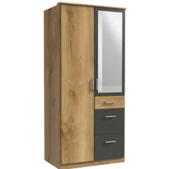 Wohnen Schlafzimmerkleiderschrank 91 cm breit - Leviza