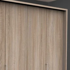 Wohnen Schlafzimmerkleiderschrank in Holz Nachbildung - Zayun I