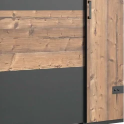 Wohnen Schlafzimmerschrank in Tanne Holzdekor - Ardila