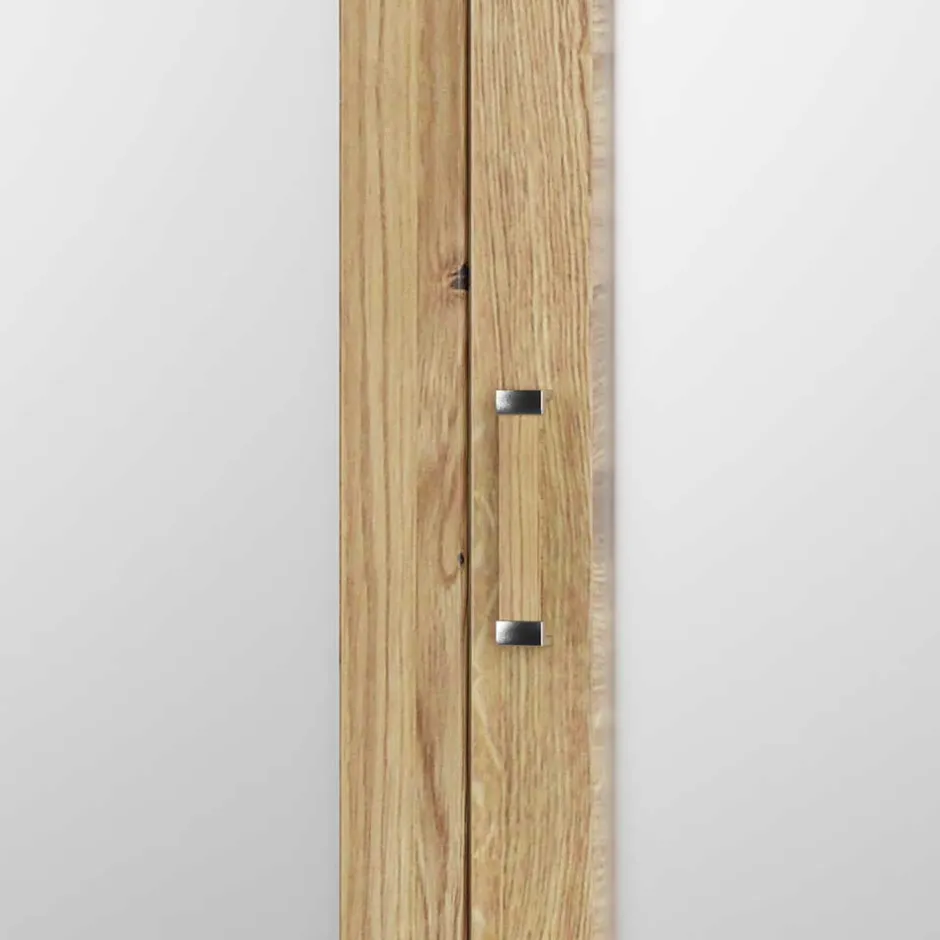 Wohnen Schlafzimmerschrank mit Doppeltür Spiegel - Zamron