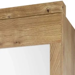 Wohnen Schlafzimmerschrank mit Doppeltür Spiegel - Zamron